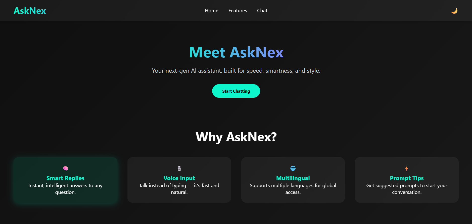 AI-chatbot-landing-page