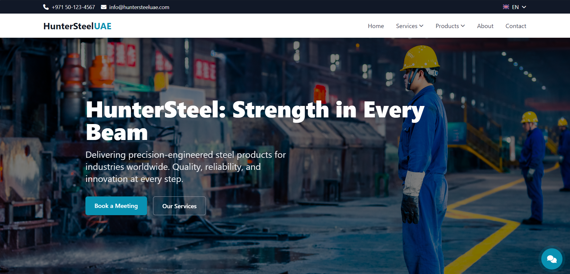 AI-chatbot-landing-page